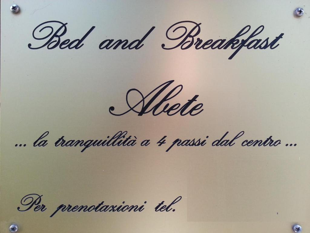 Abete Bed & Breakfast Verona Exterior photo